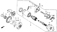 Starter Motor + Starter Clutch