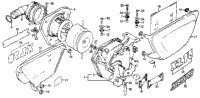 Air Cleaner + Side Cover 77-78