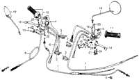 Control Levers + Cable + Switches