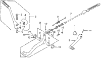 Pedal + Kick Starter Arm
