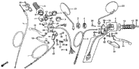 Control Levers + Switches + Cables