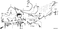 Abs Modulator + Rear Brake Hose