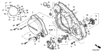 Right Crankcase Cover @Water Pump