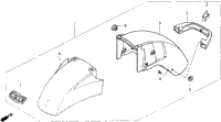 Front Fender Set 92