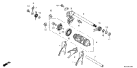 Gearshift Drum (Crf1100a/A4)