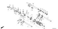 Gearshift Drum (Cmx1100d/D2)
