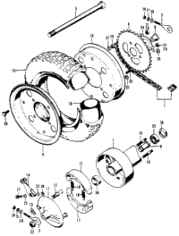 Rear Wheel + Panel