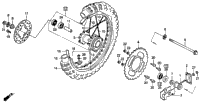 Rear Wheel 92-95