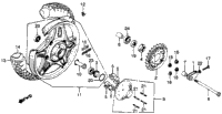 Cb750l Rear Wheel