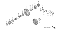 Kick Starter Spindle