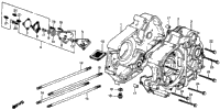 Crankcase + Oil Pump