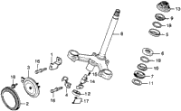 Steering Stem + Horn