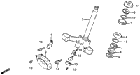 Steering Stem + Horn