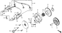 Pulse Generator + Starter Clutch