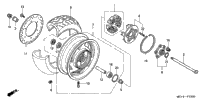Rear Wheel (Vtx1800r)