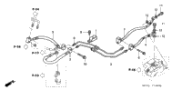 Rear Brake Hose (St1300)