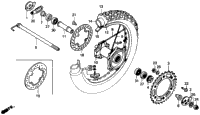 Rear Wheel 90-91