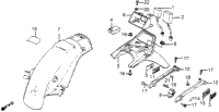 Rear Fender + Spark Unit