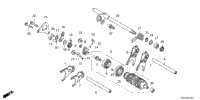 Gearshift Drum (Crf1100d/D4)