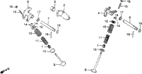 Camshaft + Valve