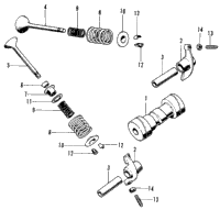 Camshaft + Valve