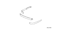 Trunk Molding Kit (Carbon Type)