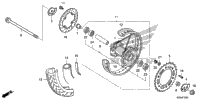 Rear Wheel (Crf230m)