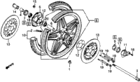 Front Wheel + Disc