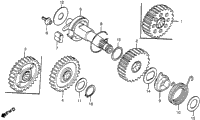 Kick Starter Spindle
