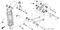 Rear Shock Absorber ('00-'01)