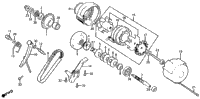Starter Clutch + Alternator