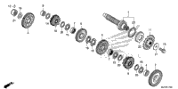 Transmission (Ctx700nd) (Countershaft)