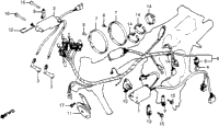 Wire Harness + Ignition Coil + C.D.I. Unit