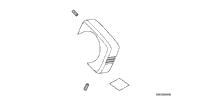 Billet Driveshaft Bolt Cover (Neo-Retro)