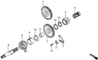 Kick Starter Spindle