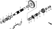 Kick Starter Spindle 81-82