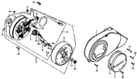 Left Crankcase Cover + Alternator