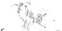 FRONT BRAKE CALIPER