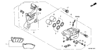 Rear Brake Caliper ('05-)