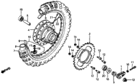 Rear Wheel 82-83