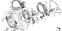 Right Crankcase Cover @Water Pump