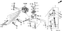 Rear Brake Master Cylinder (Abs)