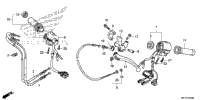 Handle Lever@Switch@Cable