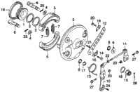 Cb40ti Front Brake Panel