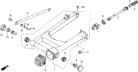 Vt1100c Swingarm