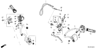 Handle Lever@Switch@Cable