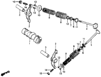 Camshaft + Valve