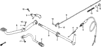Brake Pedal + Shift Pedal