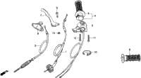 Handle Lever + Switches + Cables