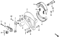Rear Brake + Rear Brake Panel